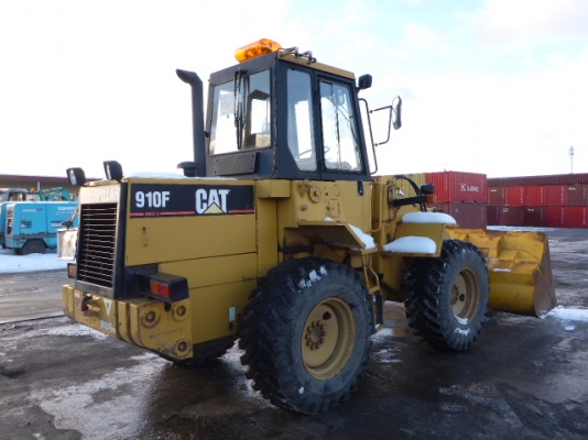 รถตัก Caterpillar 910F-2 นำเข้าจากญี่ปุ่น โทร. 080-6565422 (หนิง)