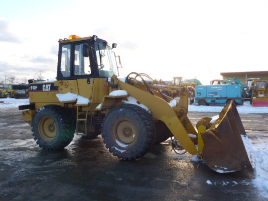 รถตัก Caterpillar 910F-2 นำเข้าจากญี่ปุ่น โทร. 080-6565422 (หนิง)