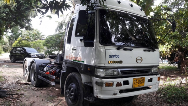หัวลาก Hino- FM1JKPA  เครื่องJO8/260แร็ง รถพร้อมใช้
