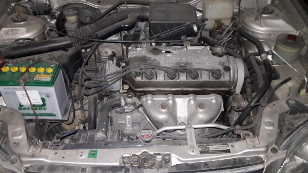 เครื่อง HONDA CITY TY PE Z ปี2002 เครื่องสวยๆ เกียร์ออโต้ ตัดจากรถโดนชนท้ายมาครับ