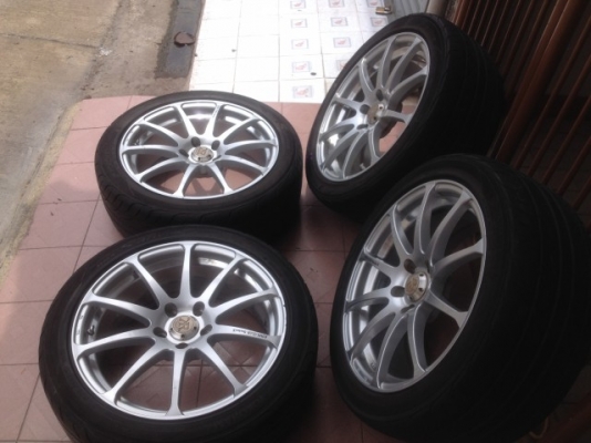 ล้อเเท้ KR 17กว้าง7นิ้วครึ่งอ๊อฟ40 5รู108 เก่าญี่ปุ่นเเท้สีเดิมๆยางติดมาใช้ไม่ได้เเล้ว ล้อเเท้ KR 17กว้าง7นิ้วครึ่งอ๊อฟ40 5รู108 เก่าญี่ปุ่นเเท้สีเดิมๆยางติดมาใช้ไม่ได้เเล้ว