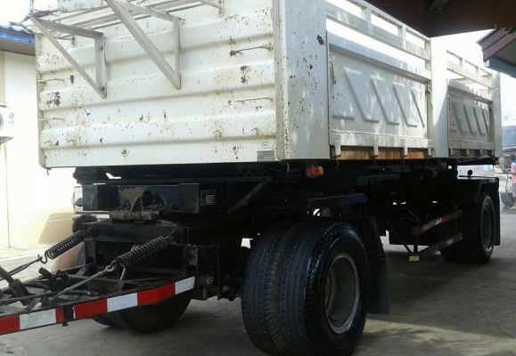 สิบล้อ อีซุซุ 344ปี53 แม่ลูก2เพา ดั้มสามมิต สภาพดีเดิมสวยพร้อมใช้งาน วิ่งแค่ 180,000กม เล่มทะเบียนพร้อมโอน