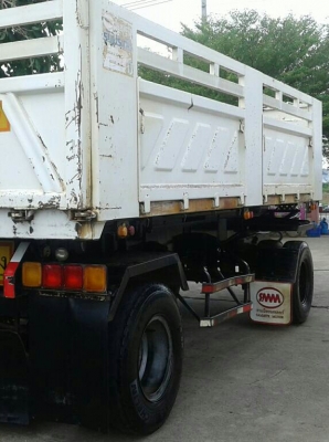 สิบล้อ อีซุซุ 344ปี53 แม่ลูก2เพา ดั้มสามมิต สภาพดีเดิมสวยพร้อมใช้งาน วิ่งแค่ 180,000กม เล่มทะเบียนพร้อมโอน