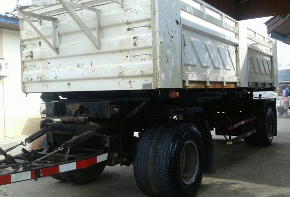 สิบล้อ อีซุซุ 344ปี53 แม่ลูก2เพา ดั้มสามมิต สภาพดีเดิมสวยพร้อมใช้งาน วิ่งแค่ 180,000กม เล่มทะเบียนพร้อมโอน