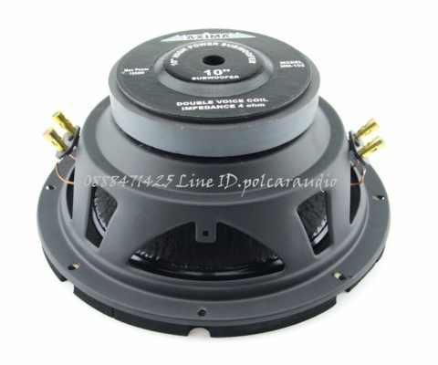 SUB10นิ้ว ว้อยคู่ AXIMA MM-102 1 คู่