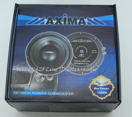 SUB10นิ้ว ว้อยคู่ AXIMA MM-102 1 คู่