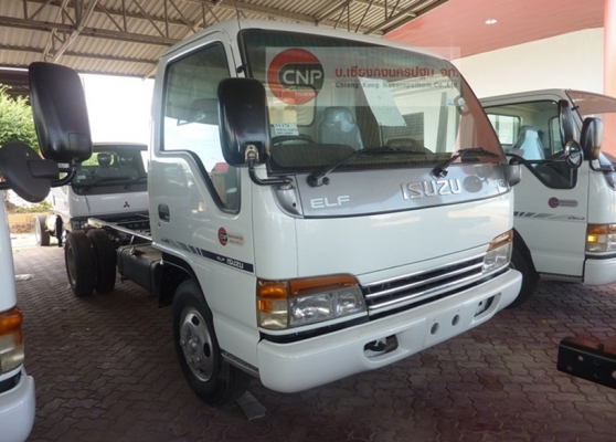 SY-174 ISUZU NPR การ์ตูน หัวครัชซี 6 ล้อ รถสวยสภาพพร้อมใชั