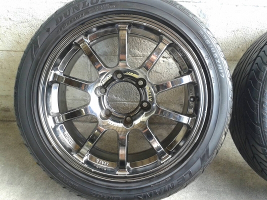 ขอบ17นิ้ว6รู พร้อมยาง สวยๆ 4 ล้อ ราคา 8500 บาท