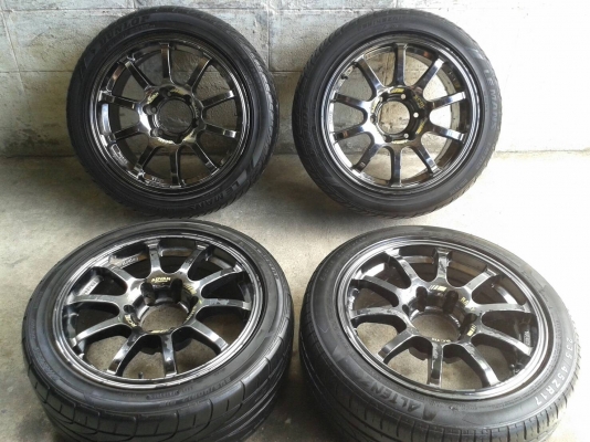 ขอบ17นิ้ว6รู พร้อมยาง สวยๆ 4 ล้อ ราคา 8500 บาท