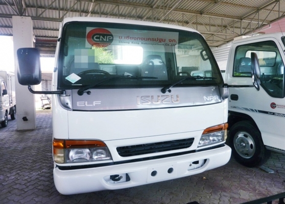 SY-179 ISUZU NPR การ์ตูน หัวครัชซี 6 ล้อ รถสวยสภาพพร้อมใชั