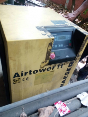 ขายปั๊มลมโรตารี่สกรู KAESER 10 HP ( รับประกัน 1 ปี )