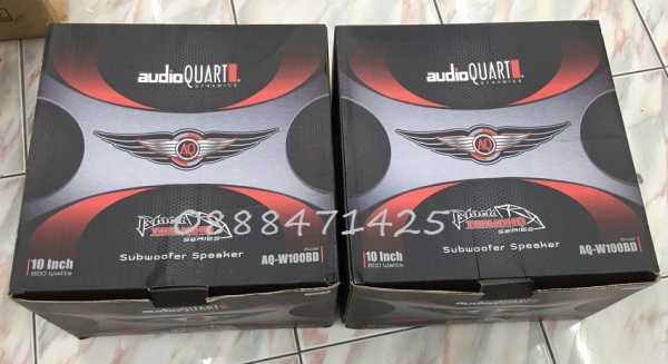 ลำโพงซับวูฟเฟอร์ 10 นิ้ว AUDIO QUART W100BD