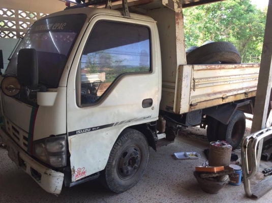 6 ล้อดั้ม 100 แรง ISUZU NKR55EY5 ปลายปี 49 รถห้างแท้เดิมๆ มือเดียวป้ายแดง เล่มติดมือ