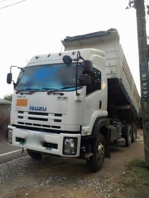 รถอีซูซุ 10 ล้อดั้ม FXZ  360 แรงม้า. ปี 54. , ( รถวิ่ง 27x,xxx กม. )    สนใจติดต่อ  081 - 6079515