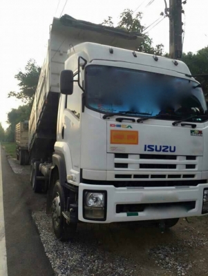 รถอีซูซุ 10 ล้อดั้ม FXZ  360 แรงม้า. ปี 54. , ( รถวิ่ง 27x,xxx กม. )    สนใจติดต่อ  081 - 6079515