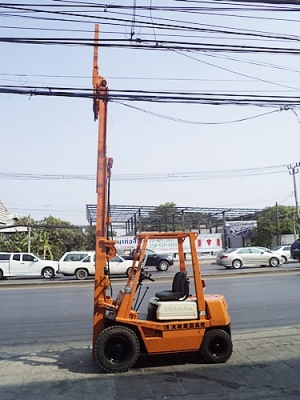 ขายรถยกโตโยต้า 2 ตัน  เครื่องเบนซิน   เสาสูง 4.3 เมตร (เสาต่ำ-เสา3ท่อน) แผงงาสไลด์  พวงมาลัยเพาเว่อร์  สีเดิมจากนอก นำเข้าจากญี่ปุ่น ใช้งานได้ทันที ราคา190000