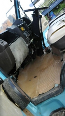 รถ 6 ล้อมีคอกเหล็ก ยี่ห้อ ISUZU รุ่น NKR รถห้างแท้ เครื่อง 4Be1 110 เเรงม้า