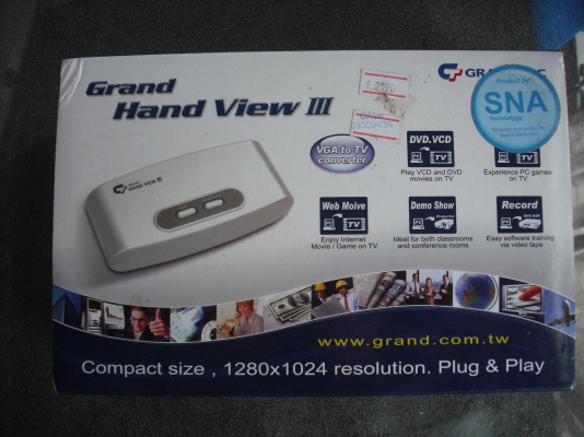 PC to TV Converter กล่องแปลงสัญญาณภาพจากคอมพ์ออกทีวี