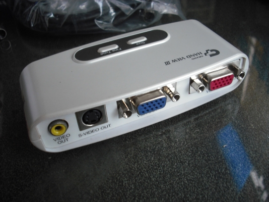 PC to TV Converter กล่องแปลงสัญญาณภาพจากคอมพ์ออกทีวี