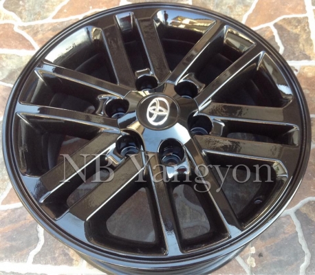 ล้อแม็ก Fortuner BMC ขอบ17 ทำสีดำเงา ล้อแม็ก Fortuner BMC ขอบ17 ทำสีดำเงา