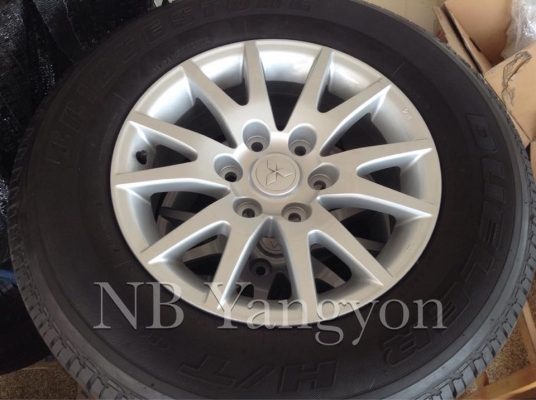 ล้อ Mitsubishi pajero ขอบ17 พร้อมยาง 265-65-17 ปี14