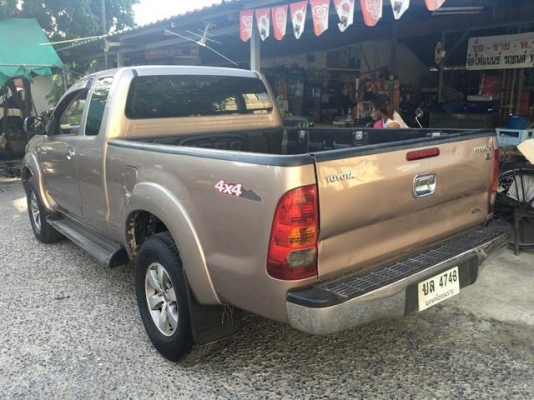ขาย Toyota vigo แค๊ป ปี 05 เครื่องดีเซล 3000 E เกียร์ธรรมดา 4x4