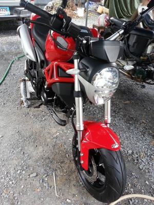 ขาย GPX DEMON สีแดง 2015