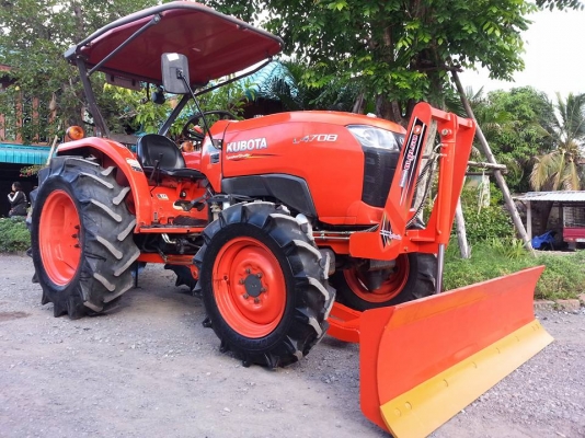 คูโบต้า L4708 4 WD ใบมีดใหม่ ผานใหม่  ทำงาน 658 ชั่วโมง..ปี 2556