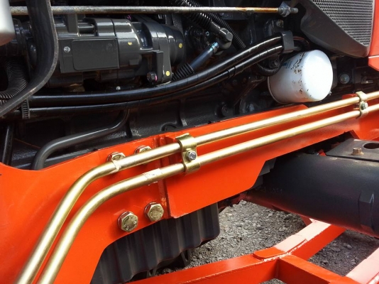 คูโบต้า L4708 4 WD ใบมีดใหม่ ผานใหม่  ทำงาน 658 ชั่วโมง..ปี 2556