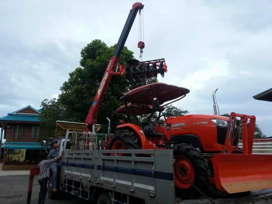 คูโบต้า L4708 4 WD ใบมีดใหม่ ผานใหม่  ทำงาน 658 ชั่วโมง..ปี 2556