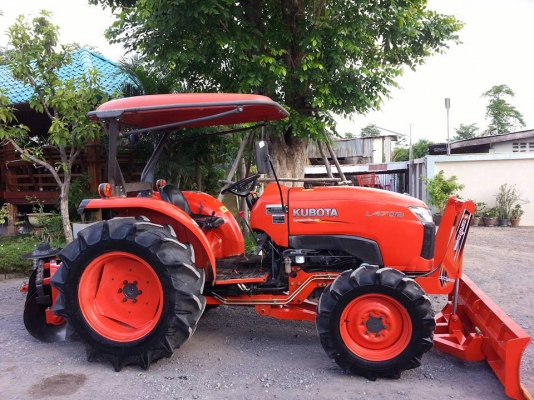 คูโบต้า L4708 4 WD ใบมีดใหม่ ผานใหม่  ทำงาน 658 ชั่วโมง..ปี 2556