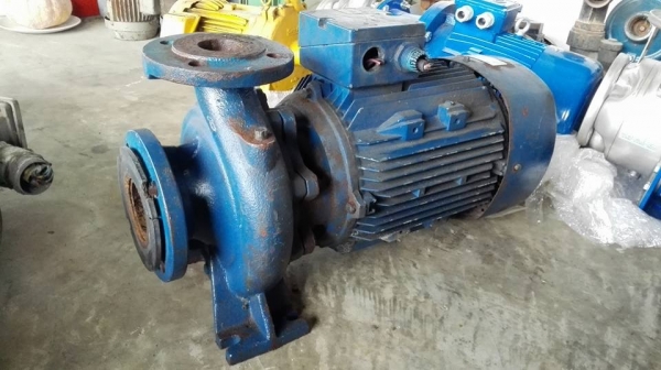 **ขอบคุณผู้ซื้อ&amp;พี่เสือ** ปั้มน้ำหอยโข่งใบทองเหลือง P-FLO ITALY 7.5 HP 380V สภาพสวยพร้อมใช้มาเทสก่อนได้!!