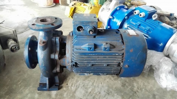 **ขอบคุณผู้ซื้อ&amp;พี่เสือ** ปั้มน้ำหอยโข่งใบทองเหลือง P-FLO ITALY 7.5 HP 380V สภาพสวยพร้อมใช้มาเทสก่อนได้!!