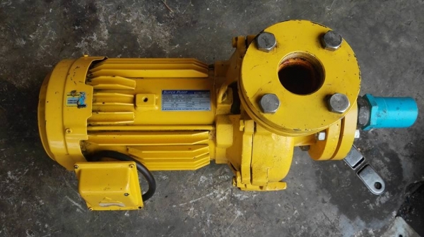 **ขอบคุณผู้ซื้อ&amp;พี่เสือครับ!!** ปั้มน้ำหอยโข่งใบทองเหลือง Mitsubishi 5 HP 380V สภาพสวยพร้อมใช้มาเทสก่อนได้!!