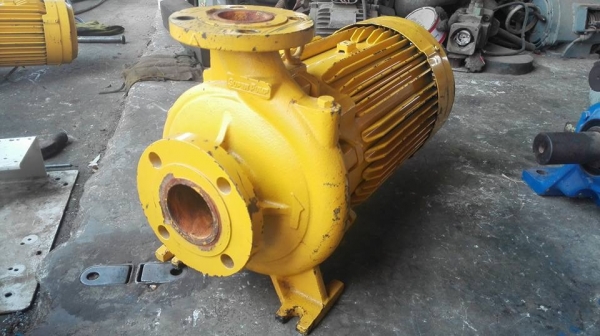 **ขอบคุณผู้ซื้อ&amp;พี่เสือครับ!!** ปั้มน้ำหอยโข่งใบทองเหลือง Mitsubishi 10 HP 380V สภาพสวยพร้อมใช้มาเทสก่อนได้!!