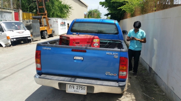 ส่วนตัวนี้ ส่งไปให้ลูกค้าที่ พิจิตรครับ เครื่องเชื่อมพร้อมปั่นไฟ เก่าญี่ปุ่นแท้