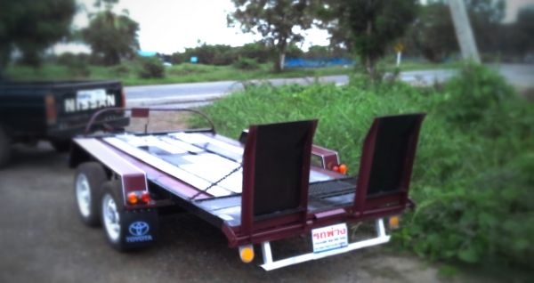 ขายเทเลอร์ เคลื่อนย้ายจักรกลหนัก พื้นดั้มพ์