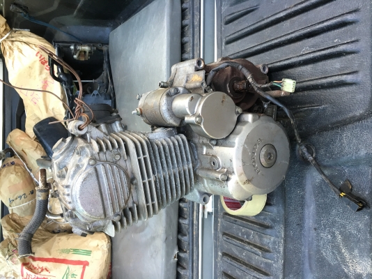 ขายเครื่อง Honda FTR223