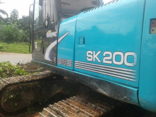 ขายรถแบคโฮ KOBELCO SK200-6 YN10 เอกสารเล่มทะเบียน ราคา 1400000
