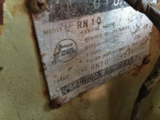 ขาย โตโยต้า rn10 เครื่องเดิม วิ่งได้ อะไหล่เดิมเพียบ