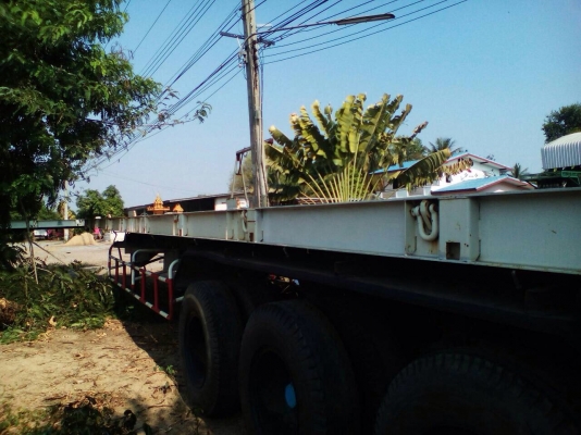 ขายหางพื้นเรียบพนัส 3 เพลาปี 2552 ราคา 330000