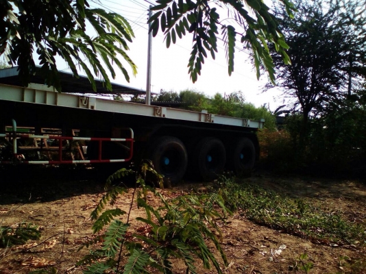 ขายหางพื้นเรียบพนัส 3 เพลาปี 2552 ราคา 330000