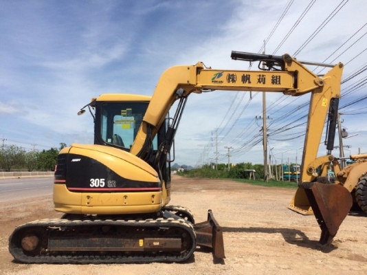 ขายรถแบคโฮ CAT 305SR คอลโทรลสั้น สภาพสวยพร้อมใช้ นำเข้าจากญี่ปุ่น มีVDOการทำงานครับ ขายรถแบคโฮ CAT 305SR คอลโทรลสั้น สภาพสวยพร้อมใช้ นำเข้าจากญี่ปุ่น มีVDOการทำงานครับ