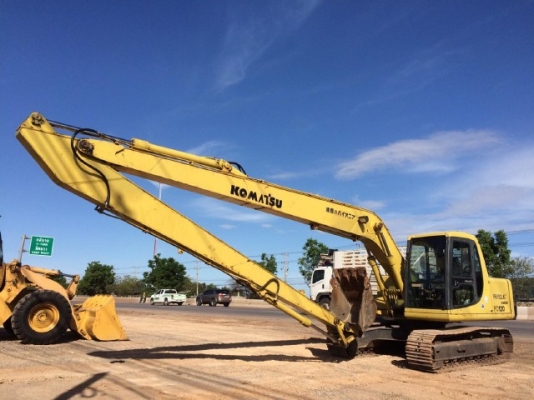 ขายรถแบคโฮ KOMATSU PC120-6 บูมยาว 14 เมตร สภาพสวยพร้อมใช้งาน มีVDOการทำงานครับ