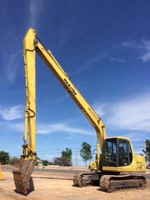 ขายรถแบคโฮ KOMATSU PC120-6 บูมยาว 14 เมตร สภาพสวยพร้อมใช้งาน มีVDOการทำงานครับ