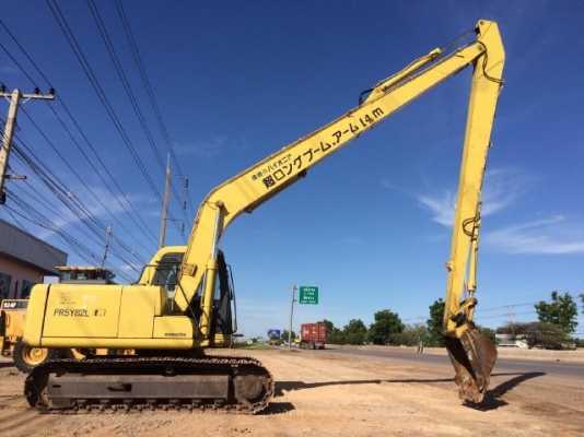 ขายรถแบคโฮ KOMATSU PC120-6 บูมยาว 14 เมตร สภาพสวยพร้อมใช้งาน มีVDOการทำงานครับ