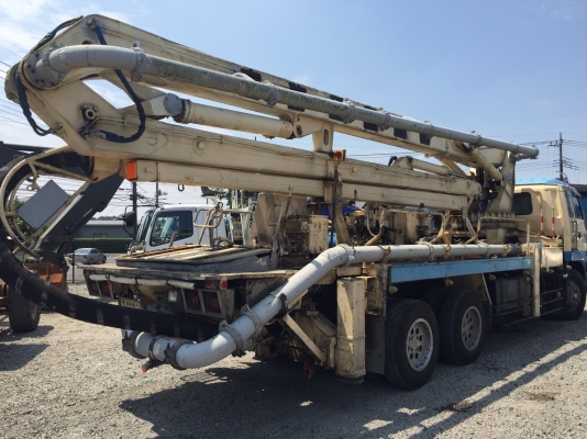 รถปั๊มปูน ISUZU CXZ71Q 29เมตร รถปั๊มปูน ISUZU CXZ71Q 29เมตร