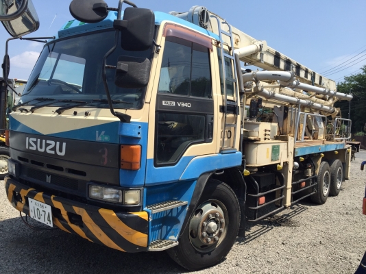 รถปั๊มปูน ISUZU  CXZ71Q   29เมตร