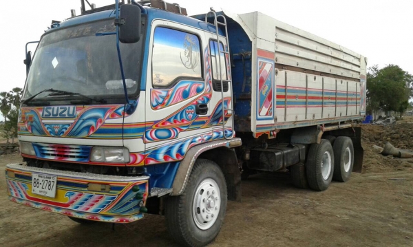 ขาย195ปี46เครื่อง6HL210แรงเกียรฟูเลอรกะบะเนียมสวย