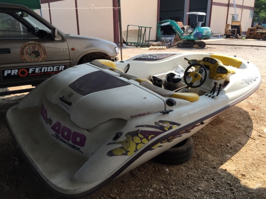 ขายเรือเก่านอก SEADOO SPEED BOAT 14 ฟุต กว้าง 210 ซ.ม. 5 ที่นั่ง